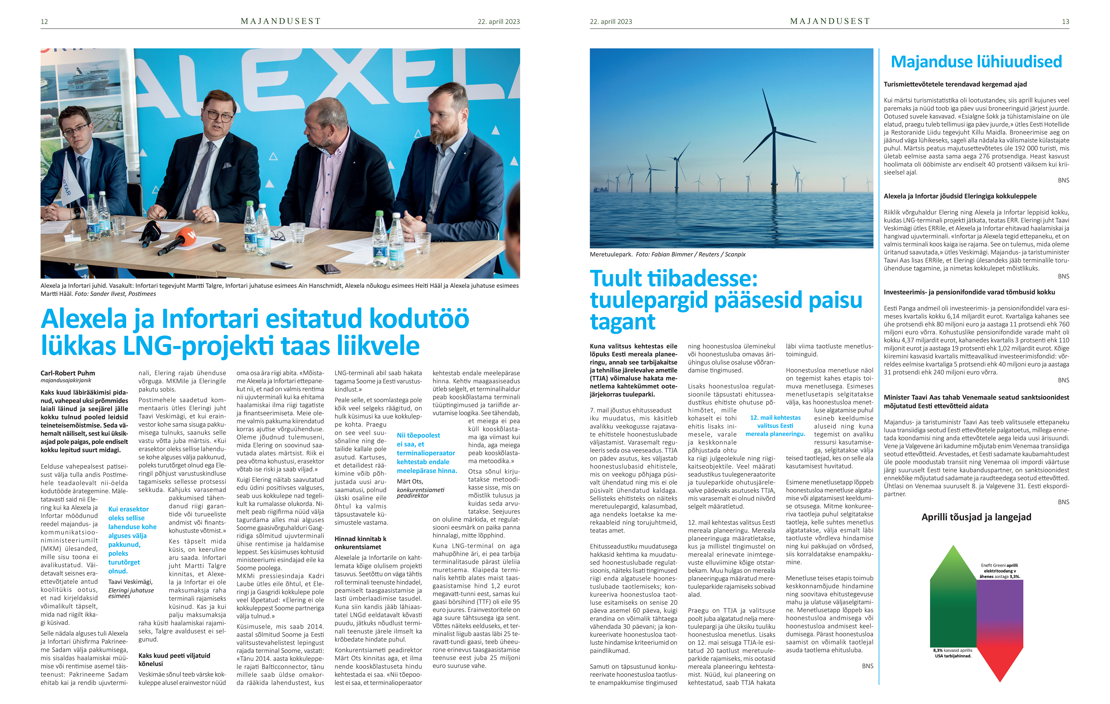 Newspaper Layout (schoolwork Adobe InDesign)