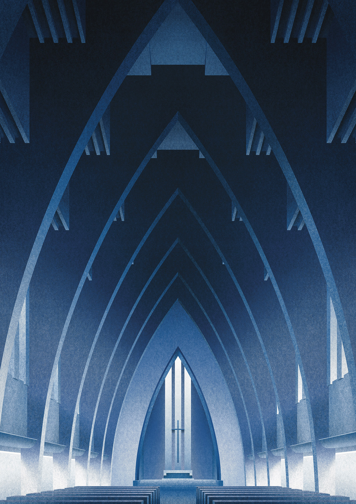 Kirche am Hohenzollernplatz Berlin (Ossip Klarwein).