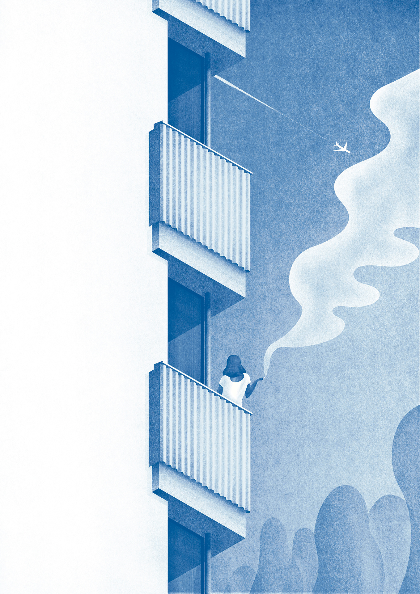 Felix Matschke Illustration Lindenallee Eisenhüttenstadt