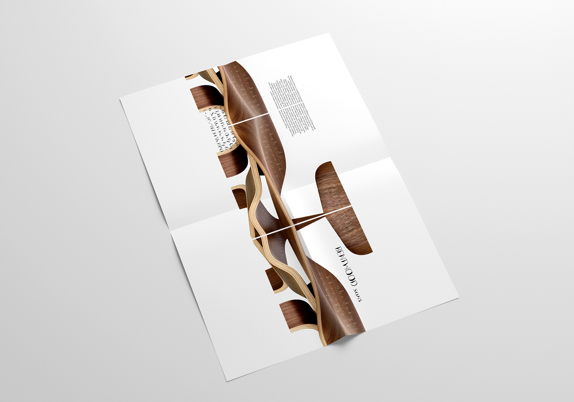 Bentwood Sans Poster