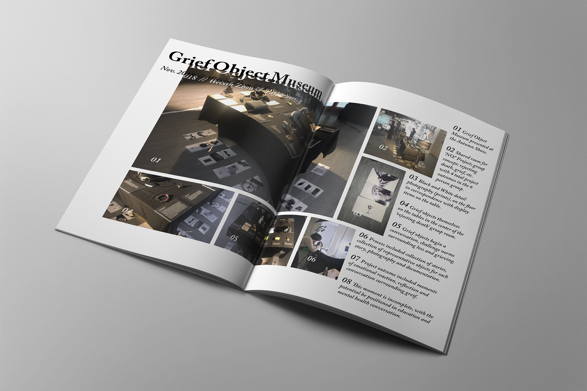 Grief Object Museum Overview