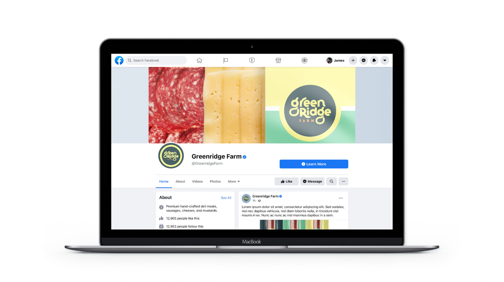 GRF Branding Concept Social Media Application Exploration