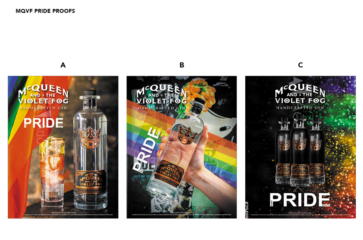 McQueen Pride Month Sell Sheet Proofs