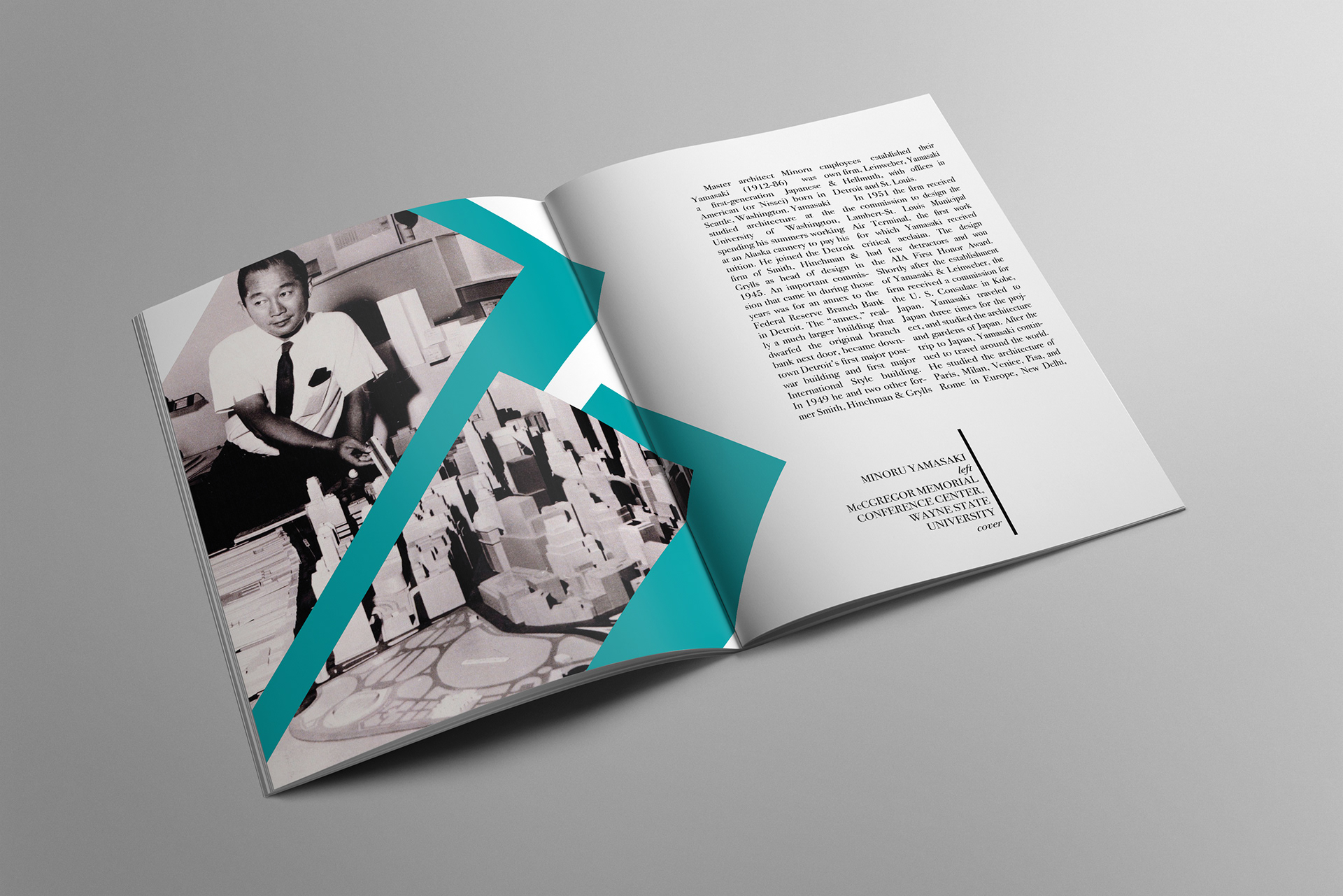 Yamasaki Zine Sample Spread A