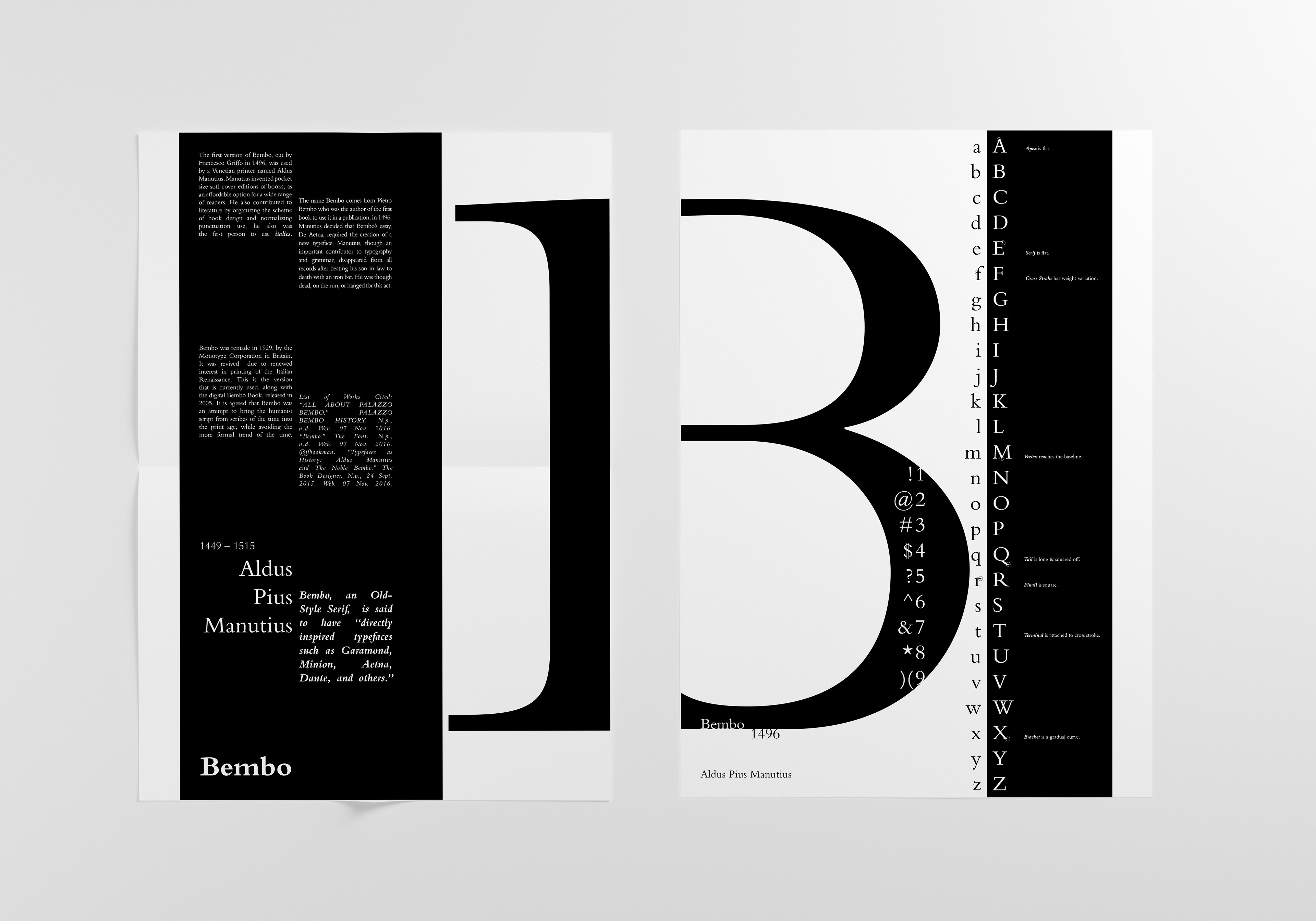 Bembo Poster Set B