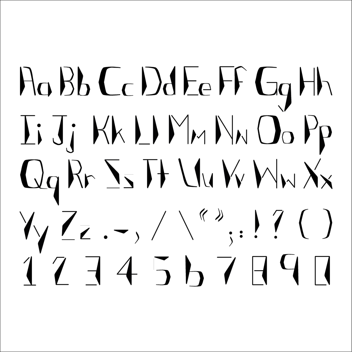 Bentwood Sans Typeface