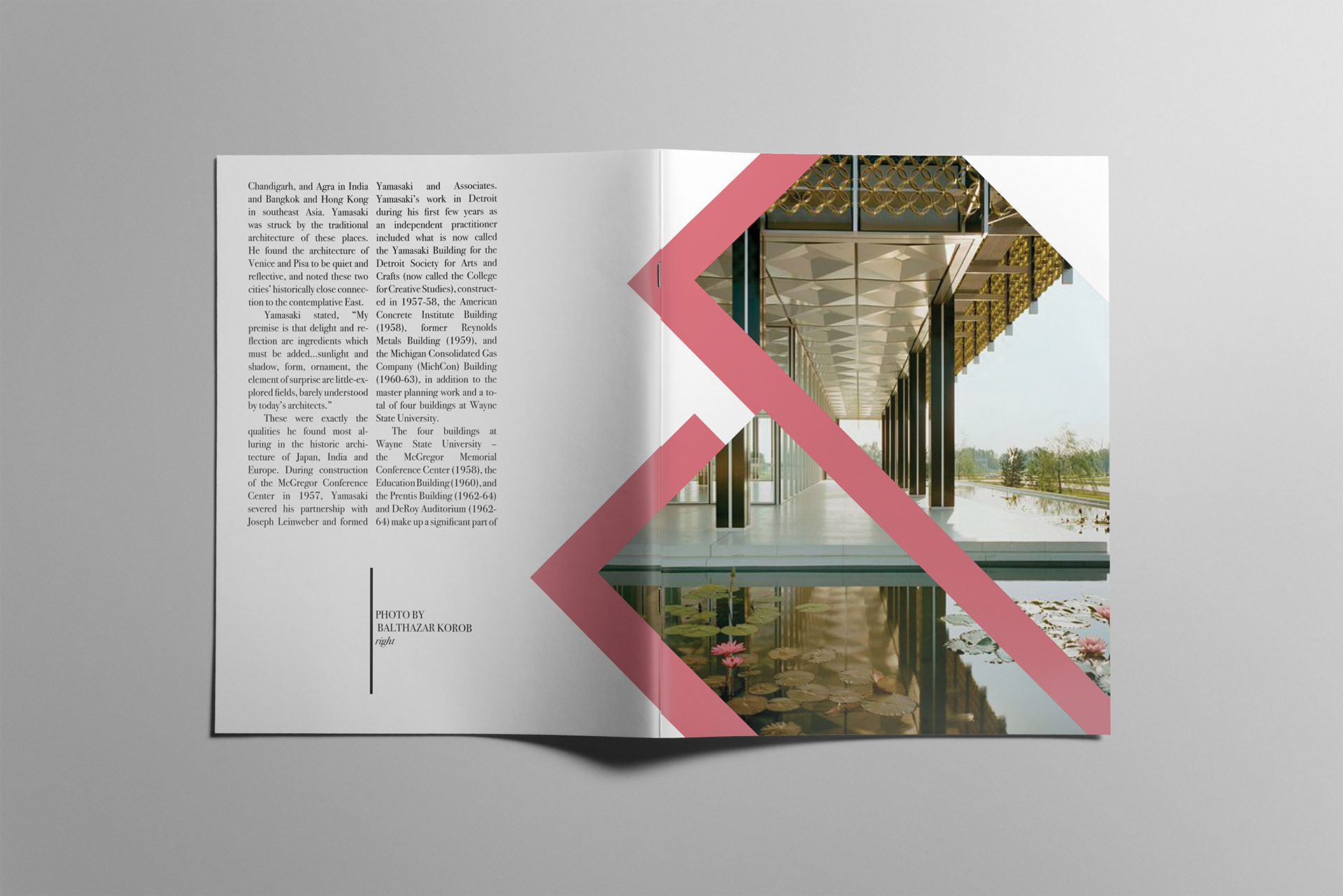 Yamasaki Zine Sample Spread B