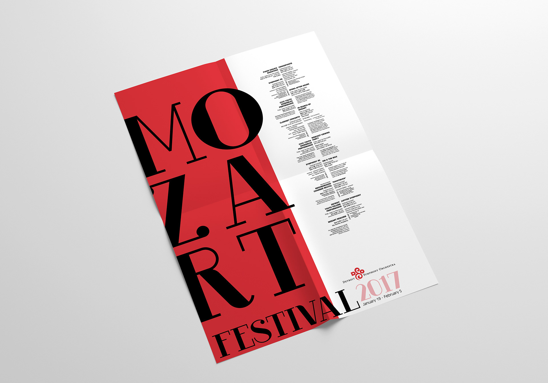 DSO Events poster
