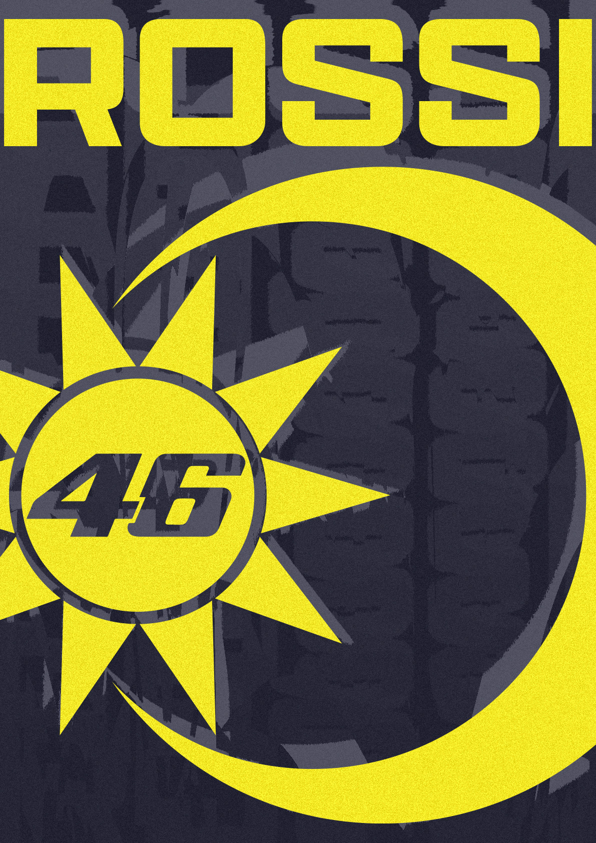 ROSSI | 46 Artwork Poster