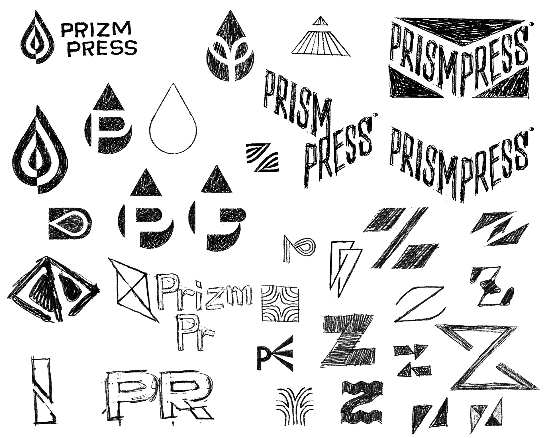 Sampling of some initial sketches