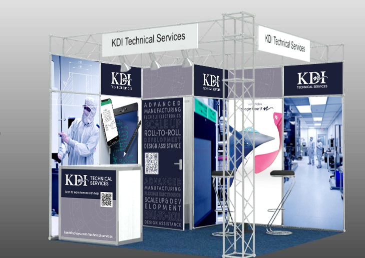 KDI Technical Services LOPEC Booth Rendering (2023)