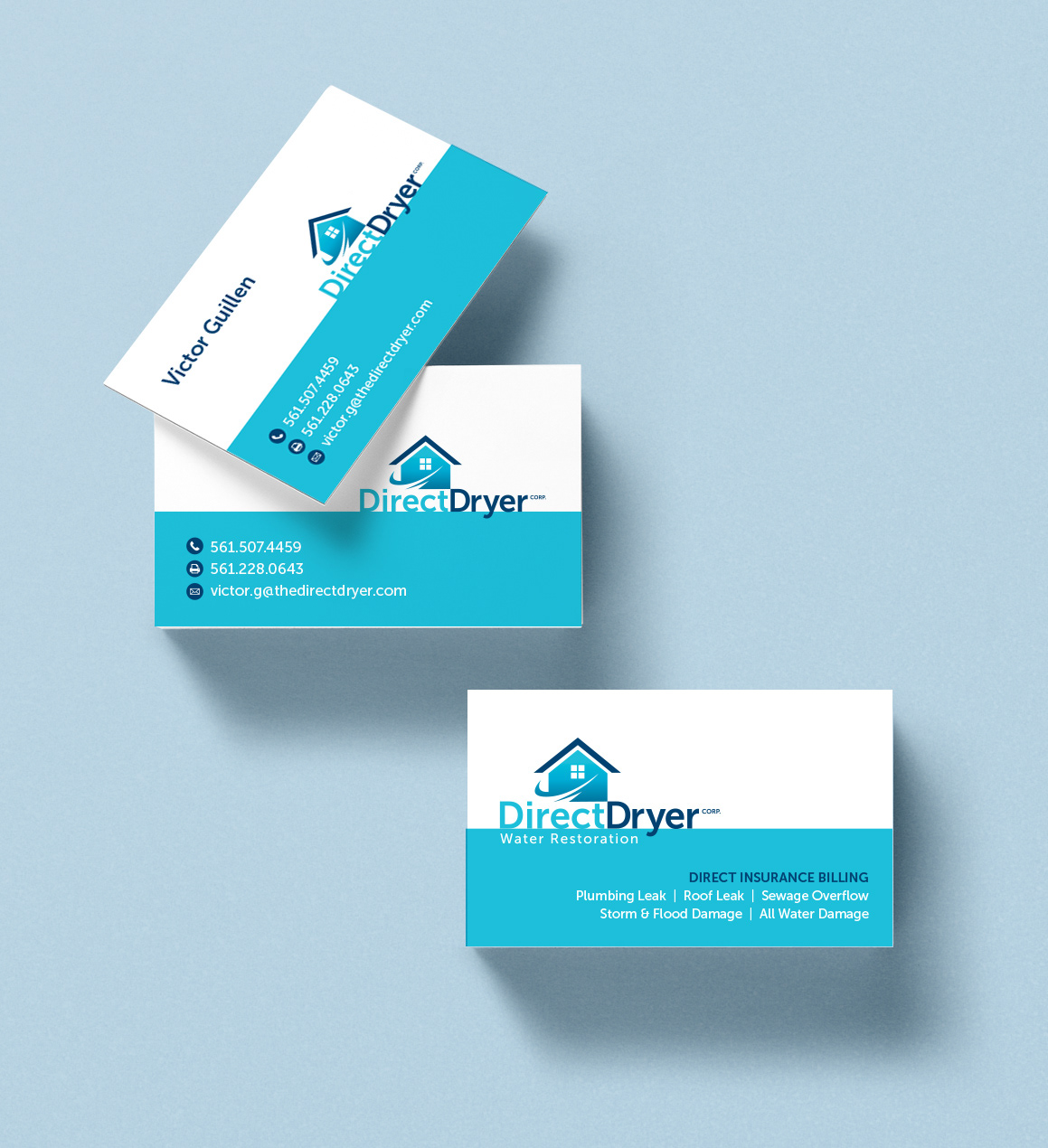 Direct Dryer Business Cards
