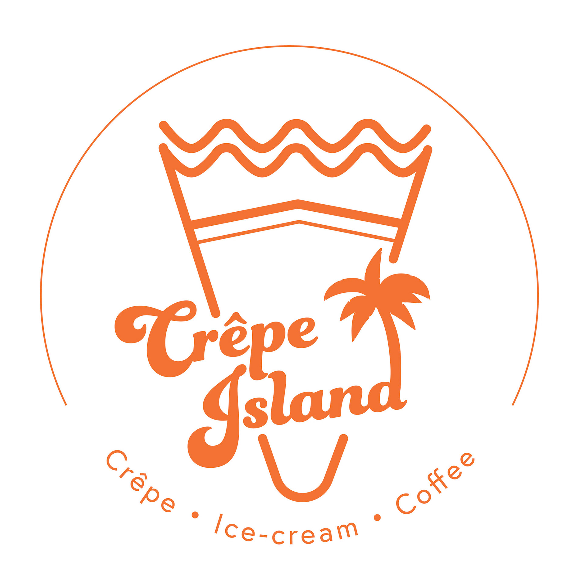 Logo of Crepe Island