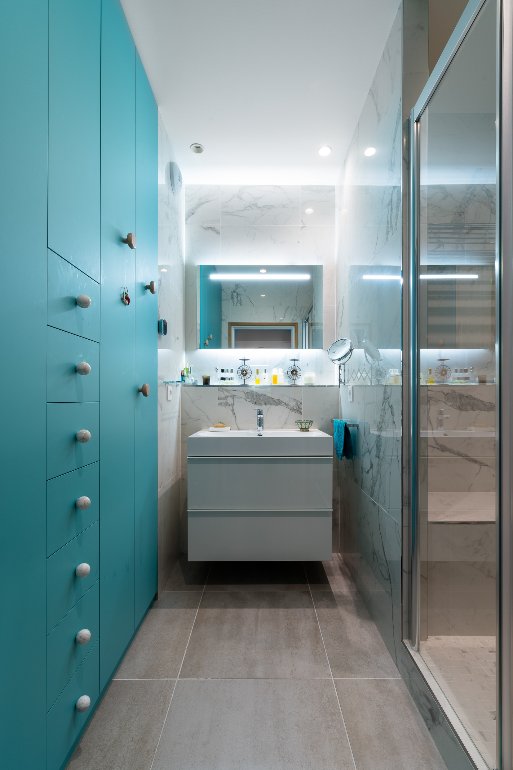 Appartement parisien - Réalisation B/A architectures