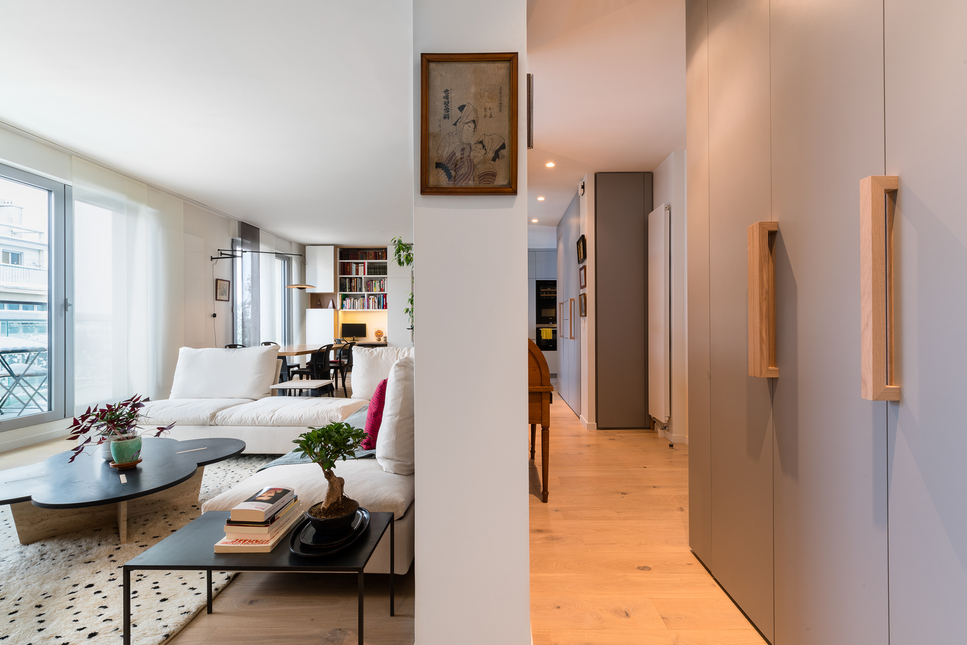 Appartement parisien - Réalisation B/A architectures