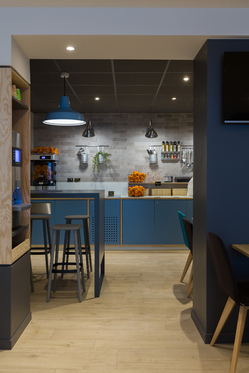 Ibis Styles Butte aux Cailles - Aménagement par B/A Architectures