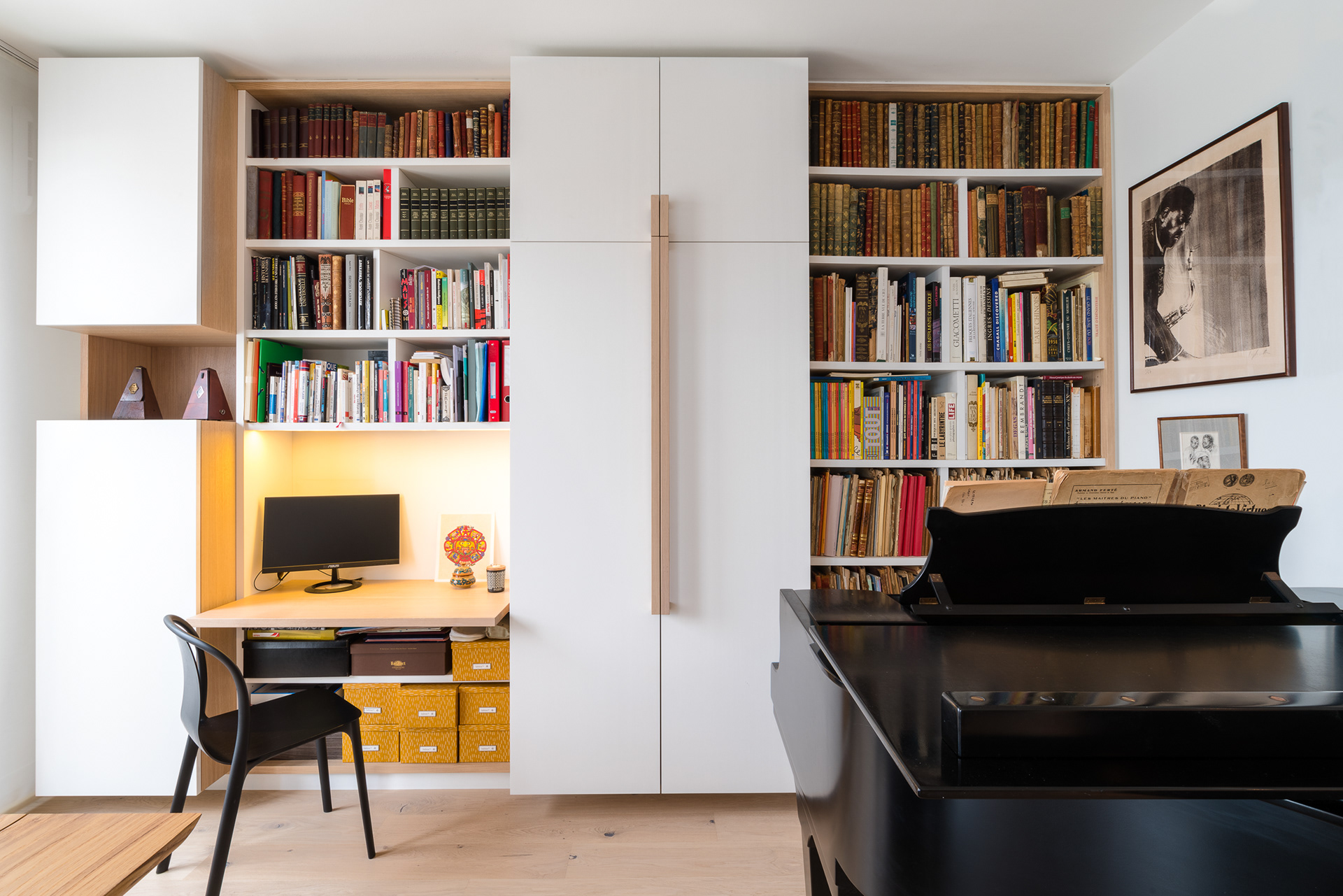 Appartement parisien - Réalisation B/A architectures