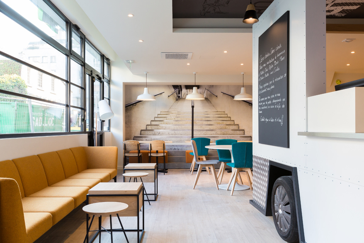 Ibis Styles Butte aux Cailles - Aménagement par B/A Architectures