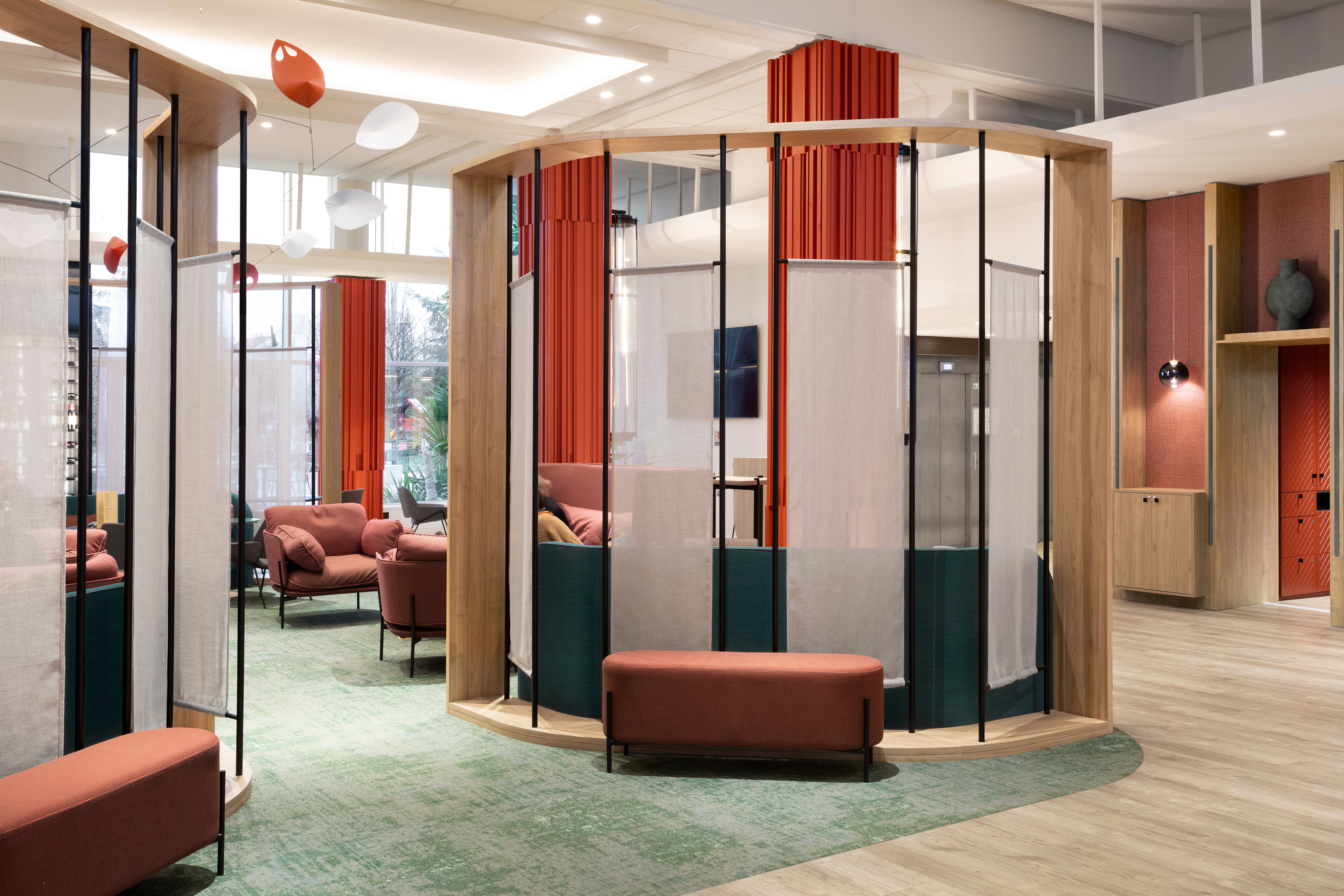 Novotel Clermont-Ferrand - Aménagement par B/A Architectures