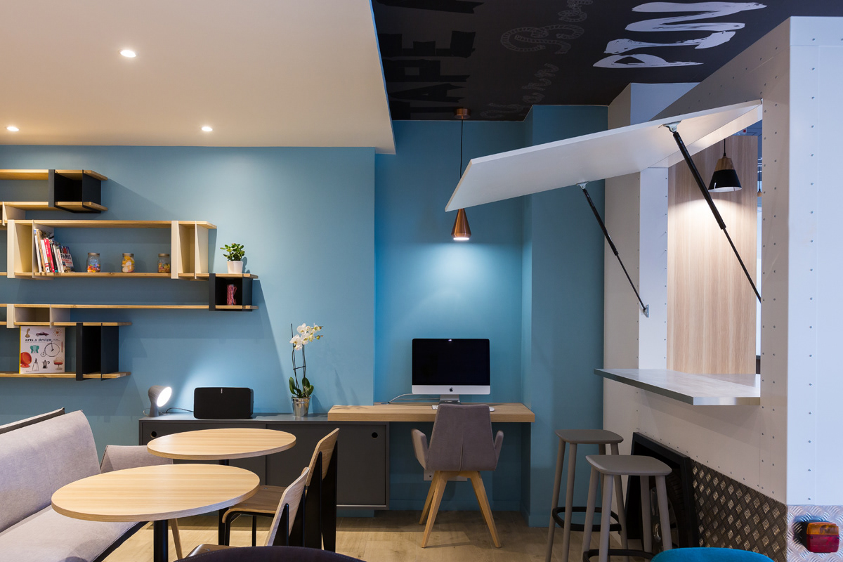 Ibis Styles Butte aux Cailles - Aménagement par B/A Architectures