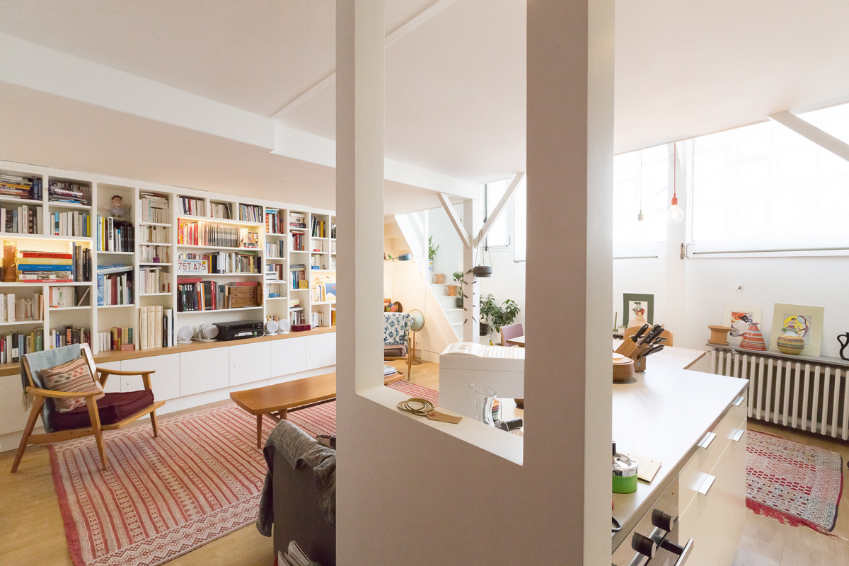 Atelier d'artiste paris - Réalisation B/A architectures