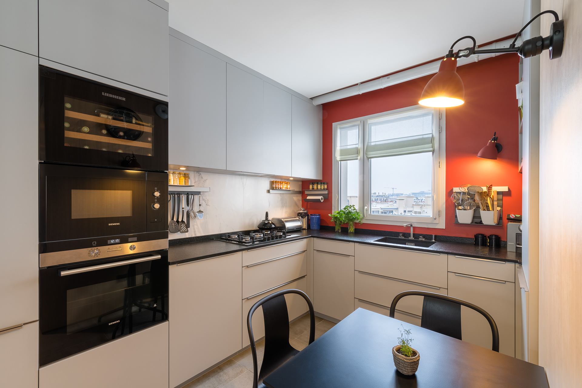 Appartement parisien - Réalisation B/A architectures