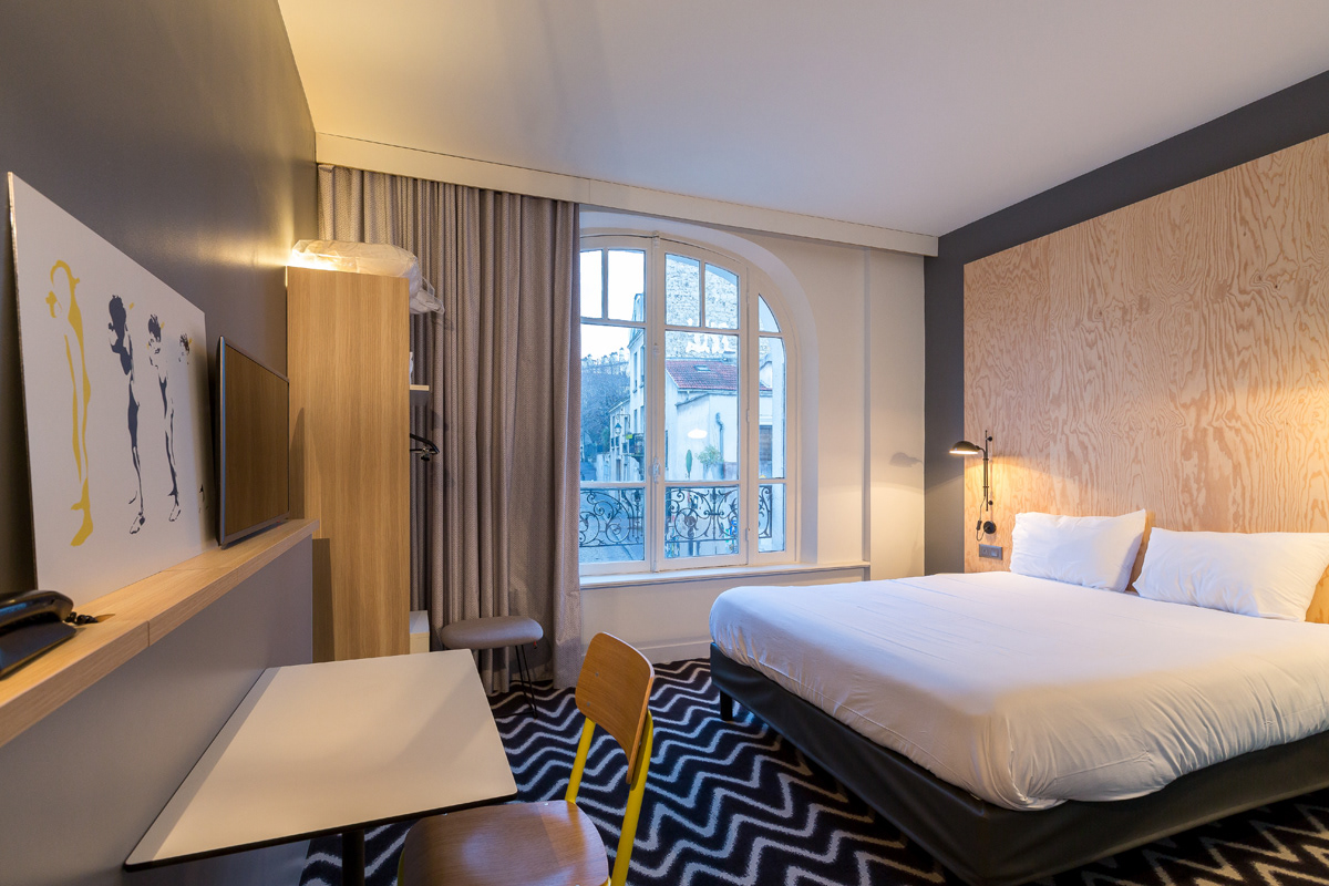 Ibis Styles Butte aux Cailles - Aménagement par B/A Architectures