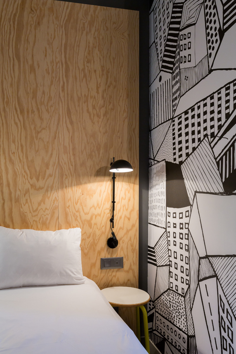 Ibis Styles Butte aux Cailles - Aménagement par B/A Architectures