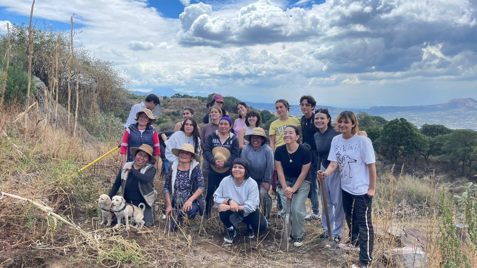Visita a Milpa Alta con Mujeres de la Tierra
