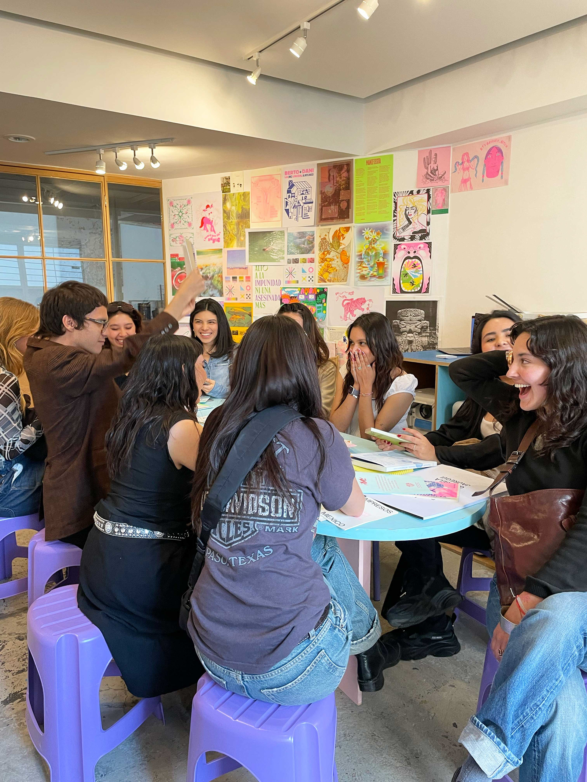 Visita a estudios y talleres