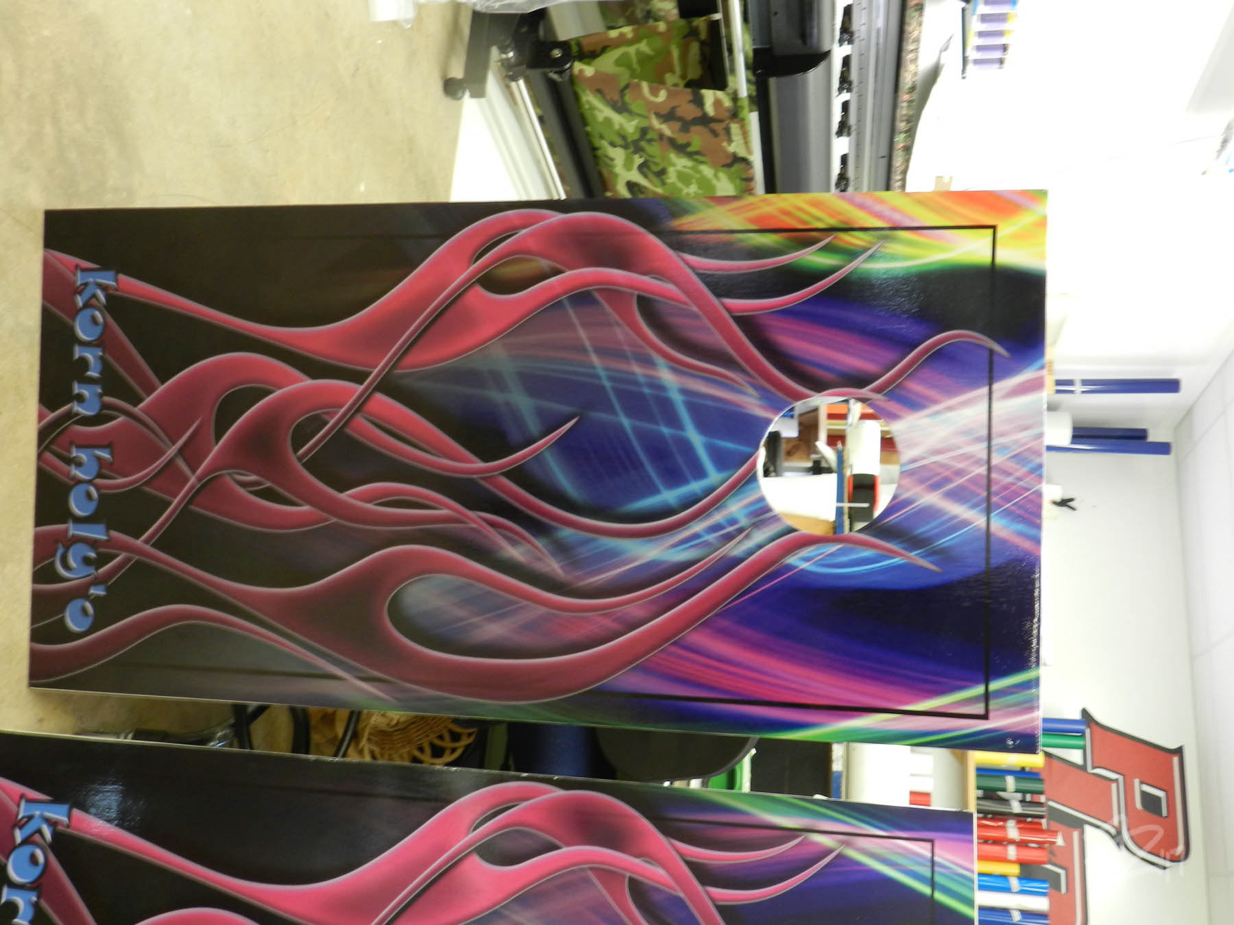 Corn hole boards!