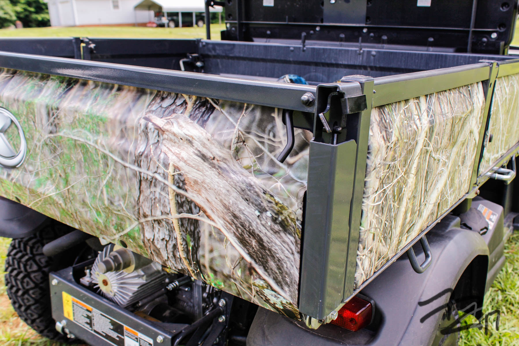 Real photographed camo wrap