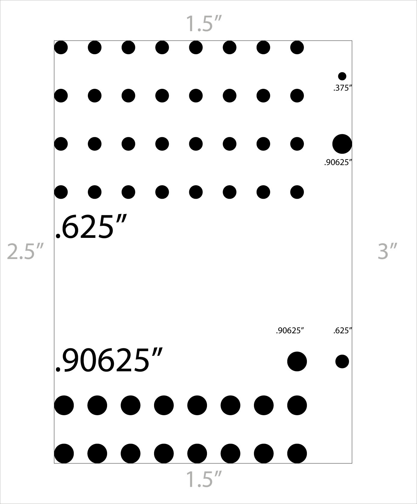 Determined specs of final product to begin design