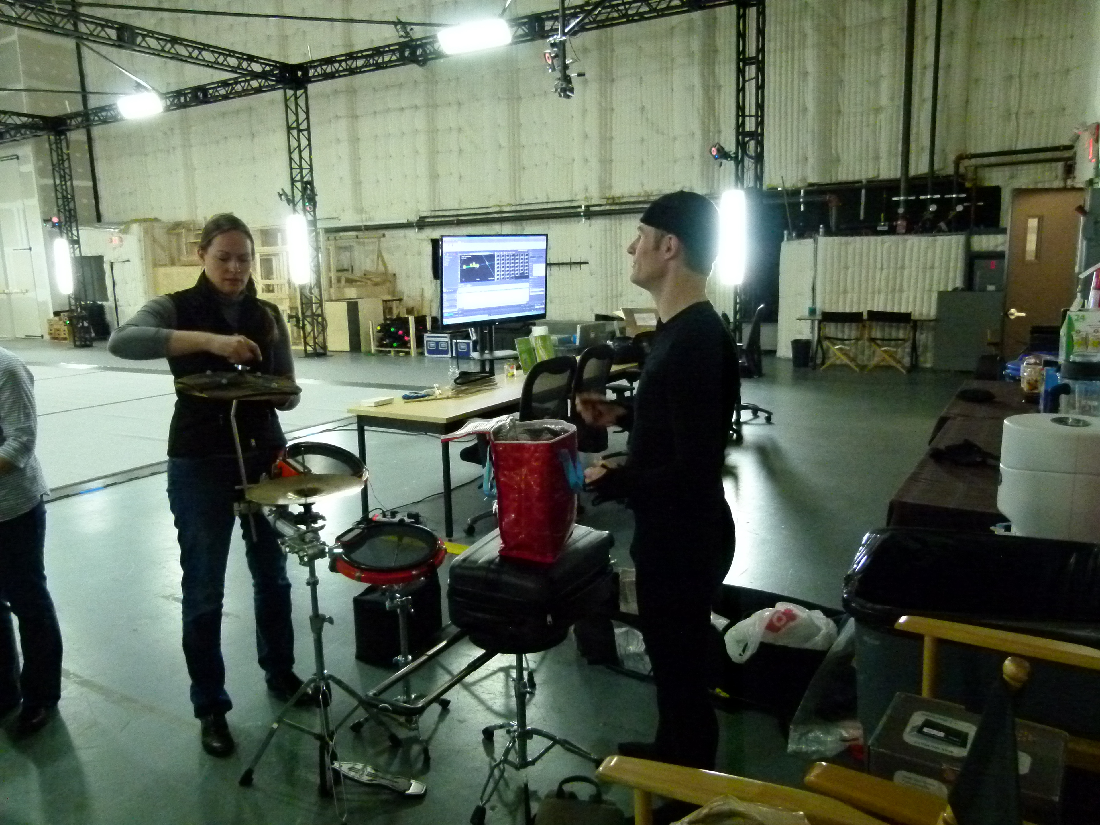 MoCap session at Animatrik (Vancouver)