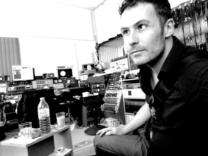 recording session in Berlin