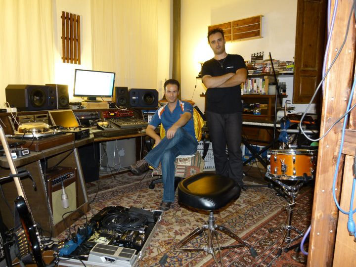 Personal Studio - Recording session with Antonino Stella