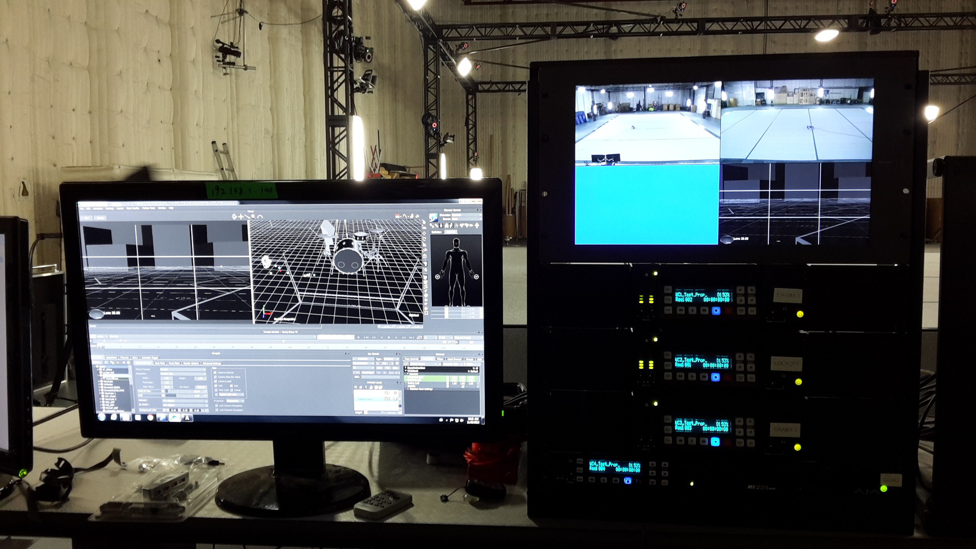 MoCap session at Animatrik (Vancouver)