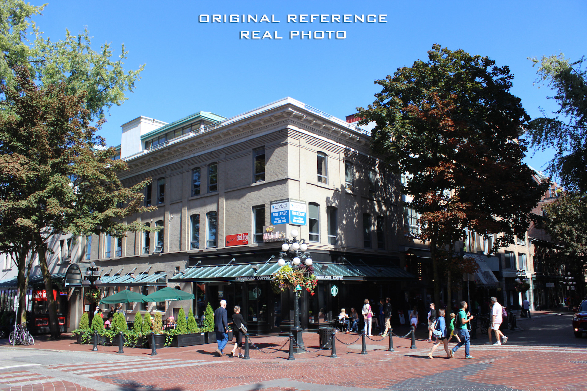 Real photo of a building in Vancouver