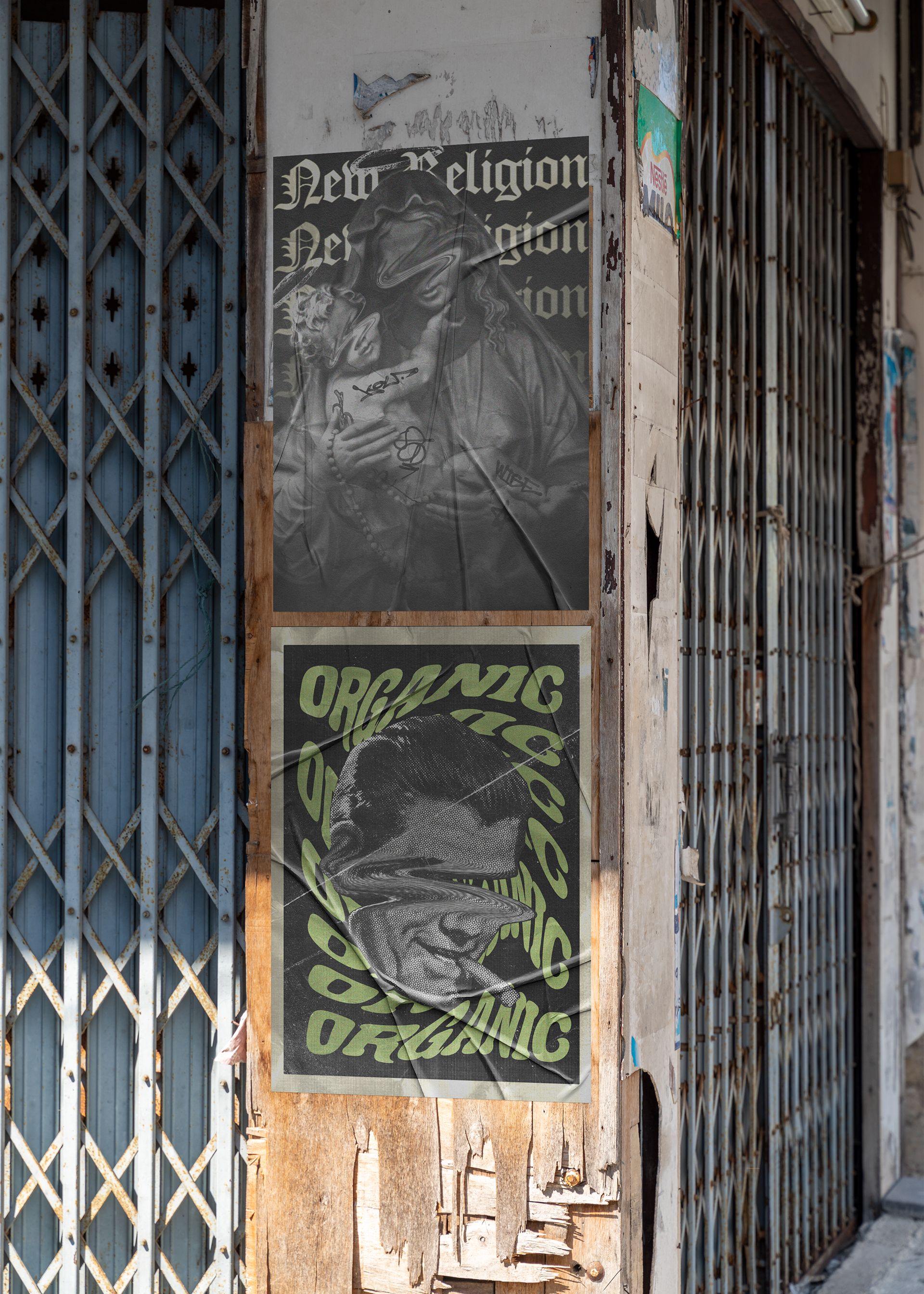 New Religion x Organic Poster Design
