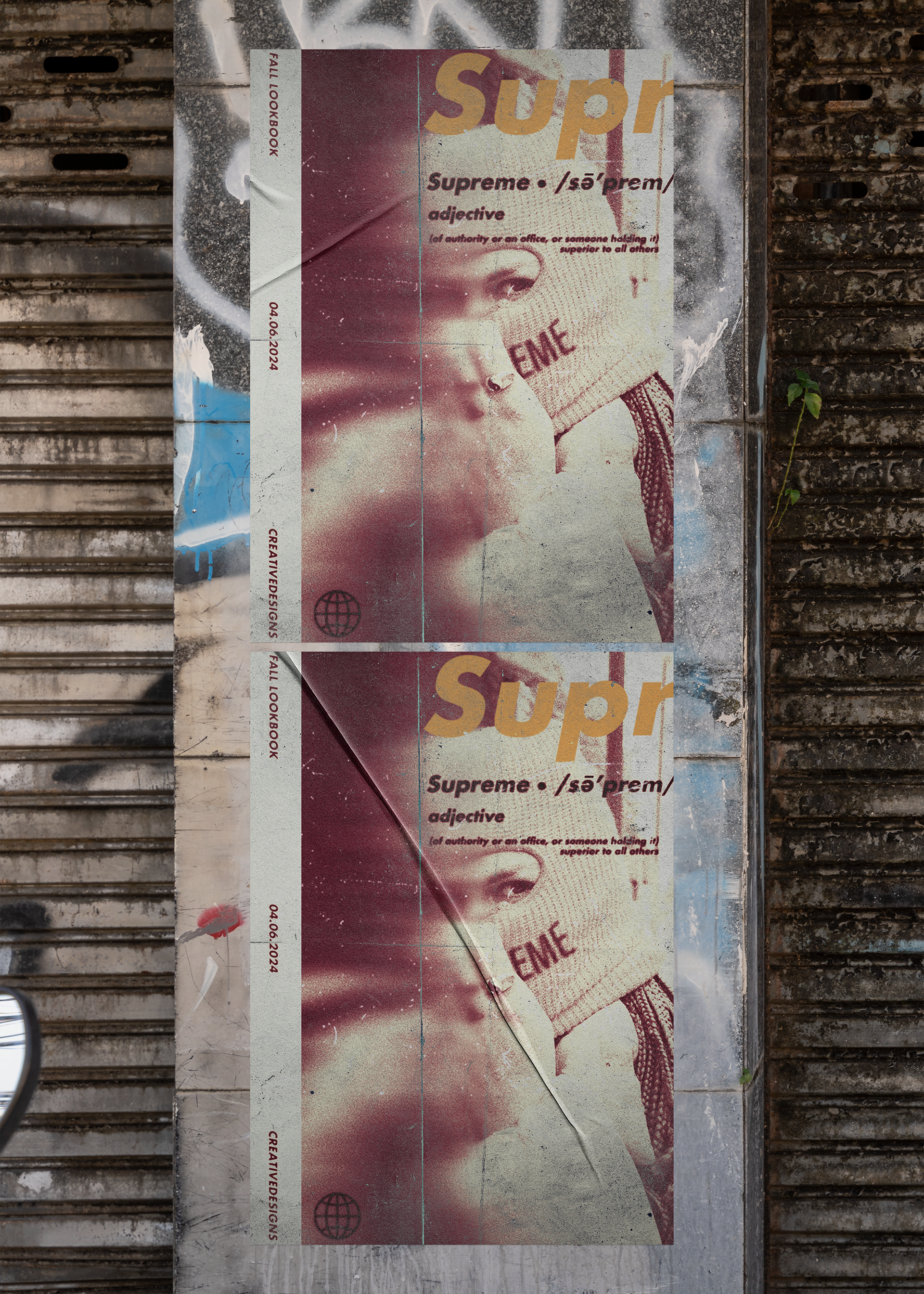 Supreme Poster Design