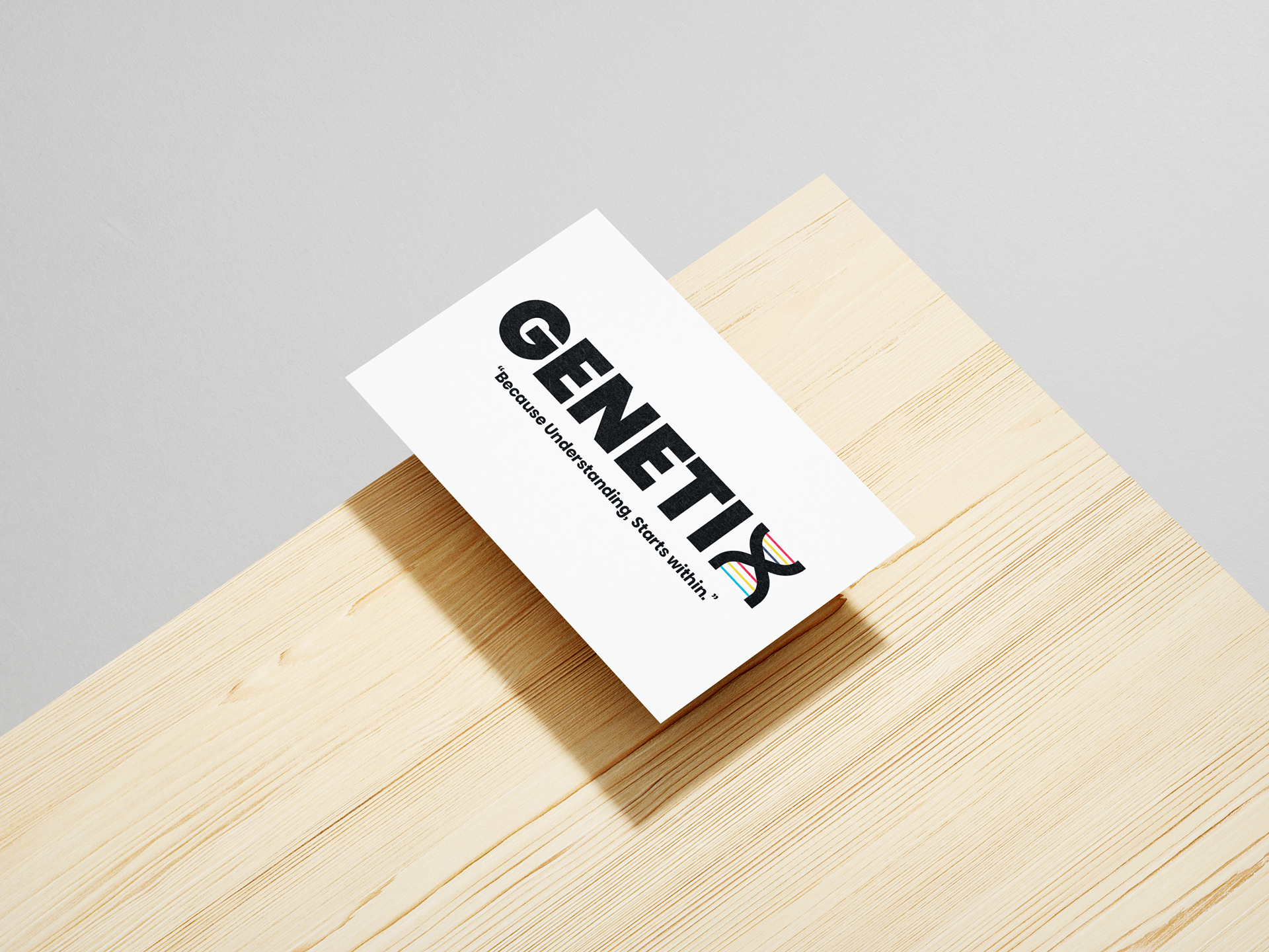 Genetix Business Card Mockup