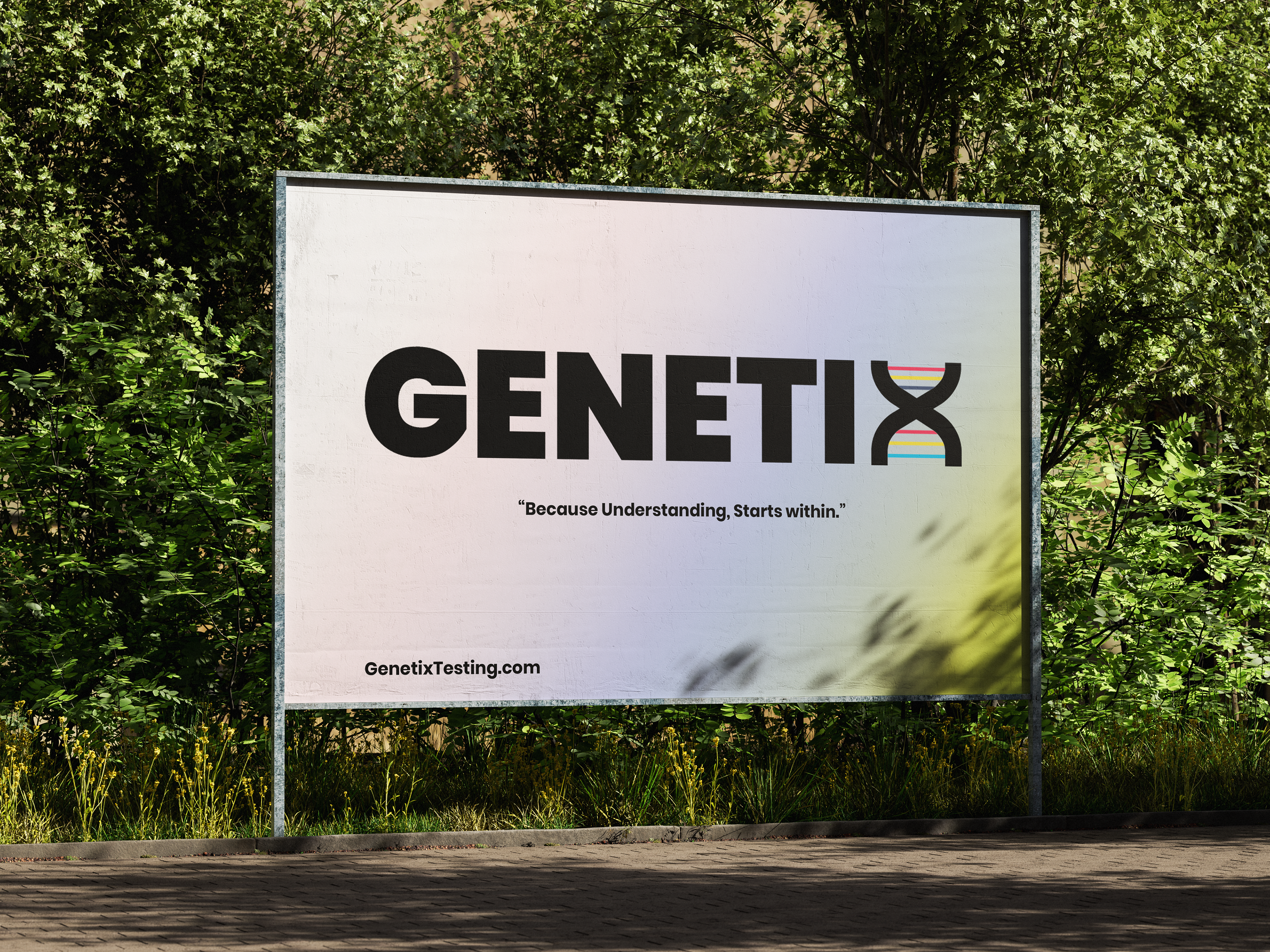 Genetix Billboard Mockup