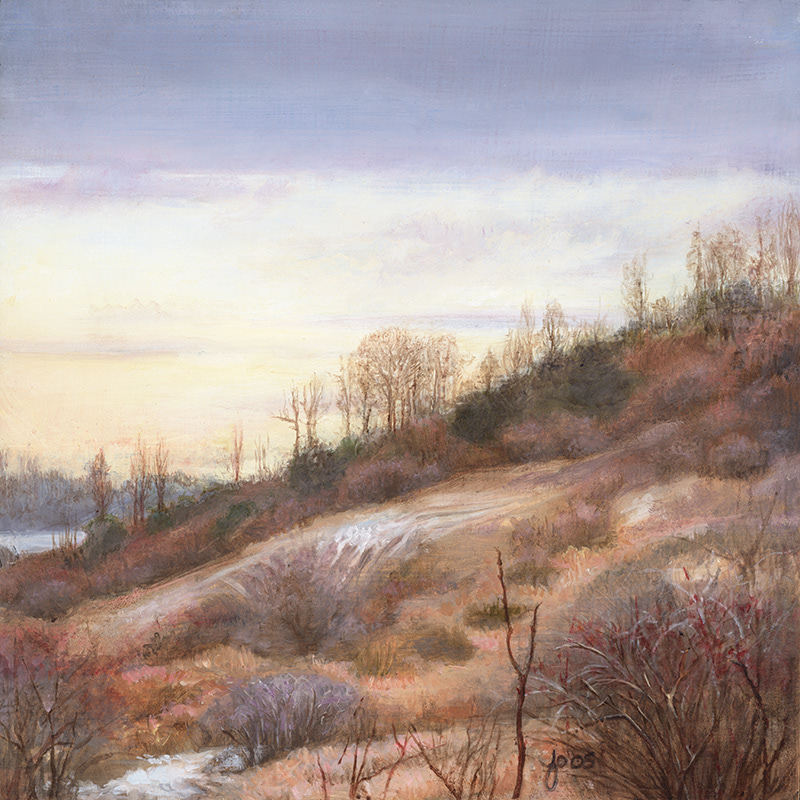 "November" Oil on board.