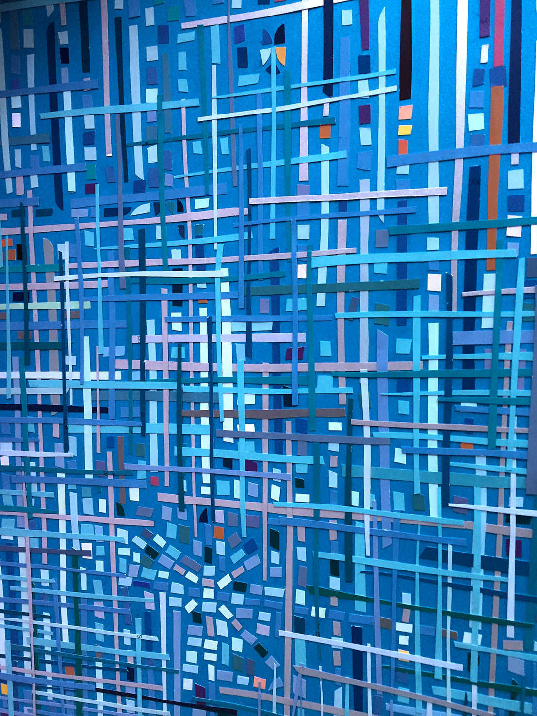 Urban Blue #1 (640 x 450mm)