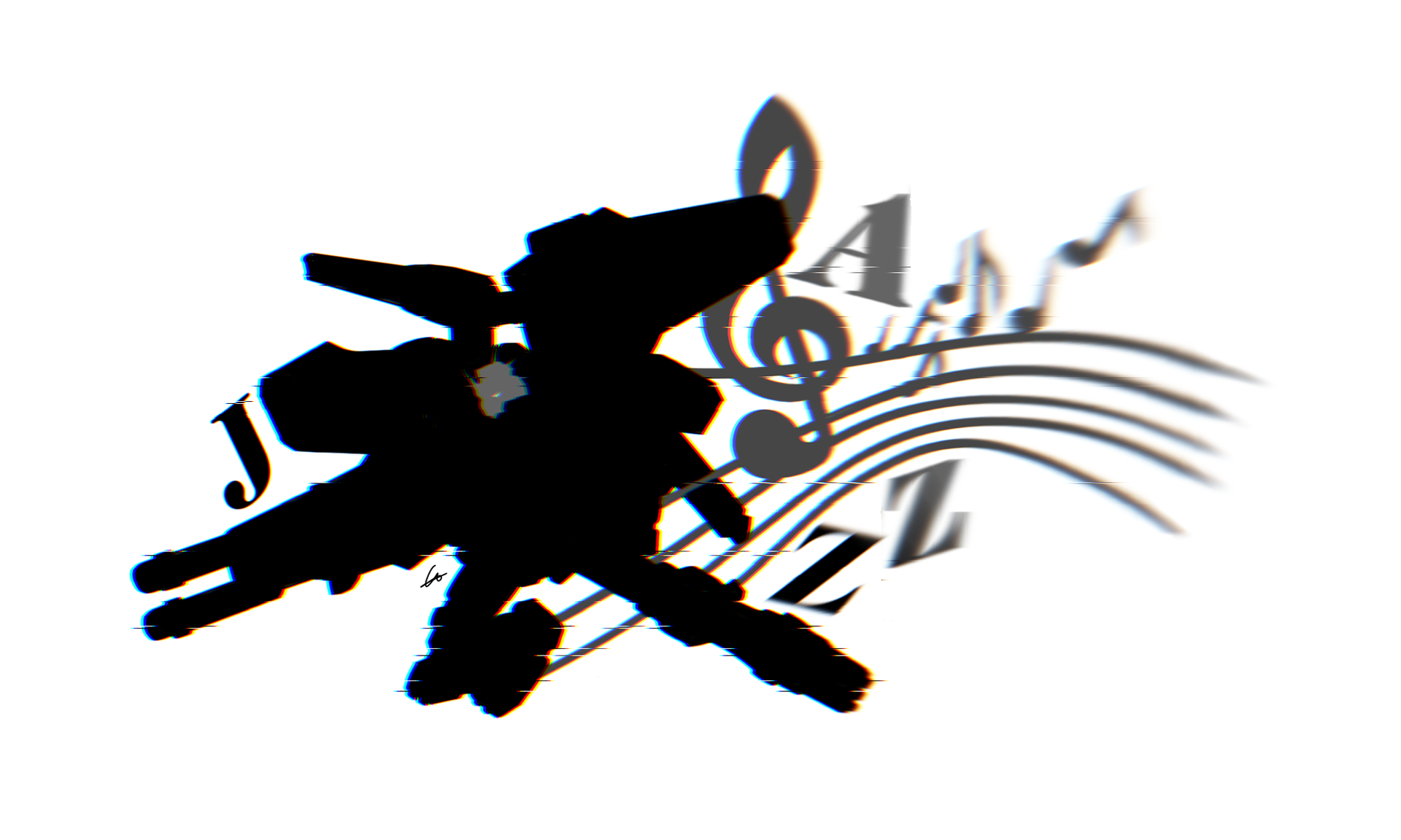 "Iron Blooded Jazz" – Illustration by Chao An Alarcón Chen, 2024.