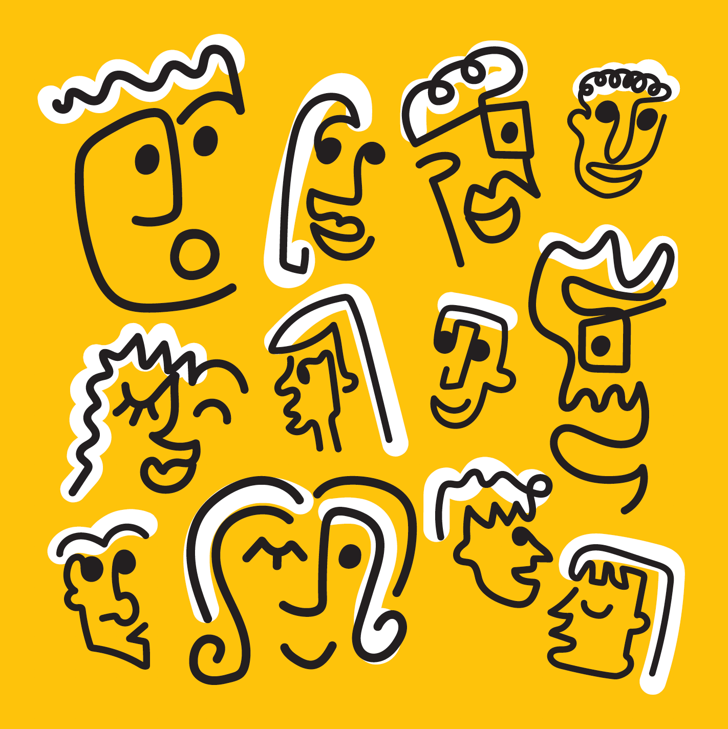 Illustration used in my business cards
