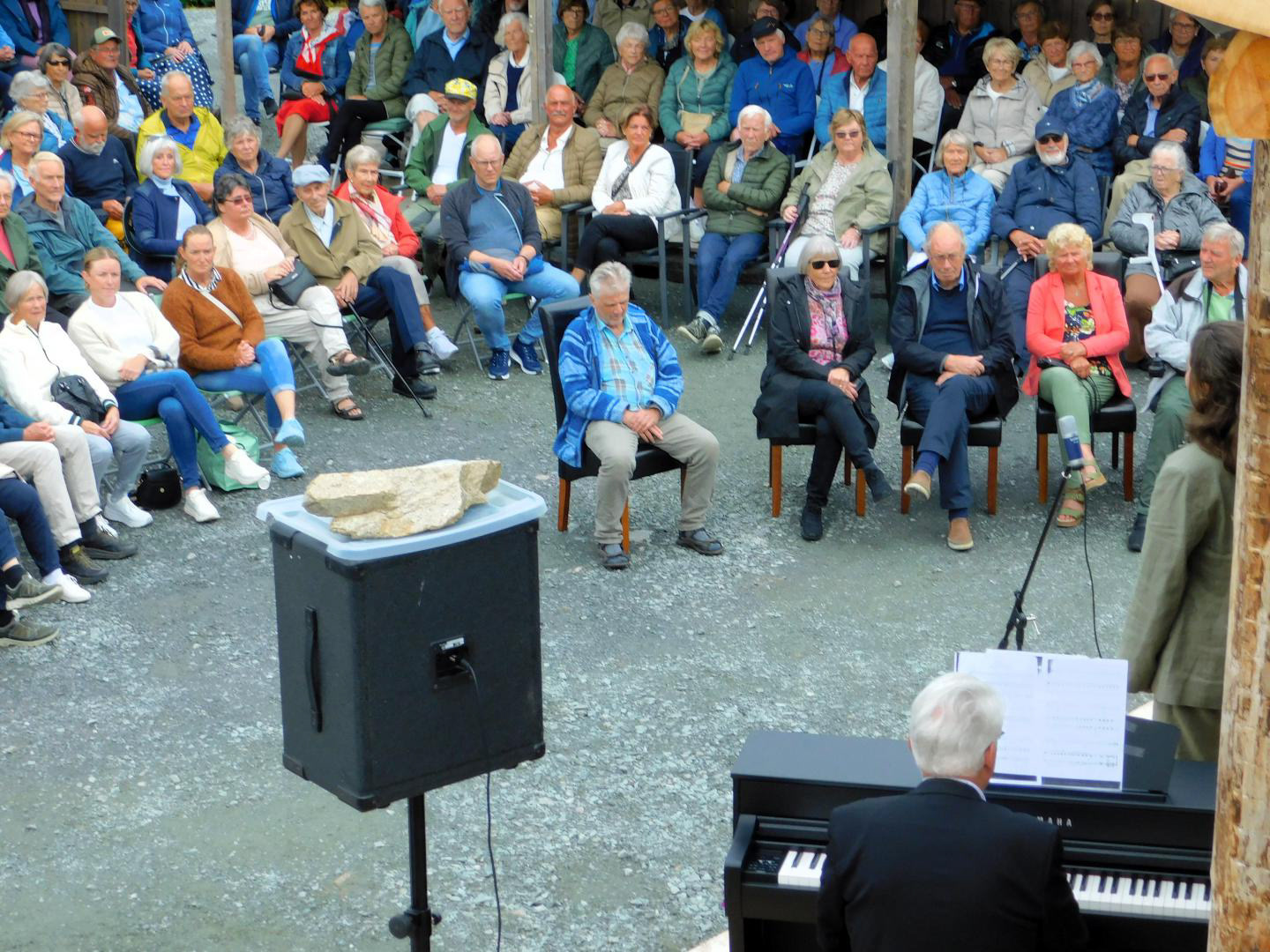 Intim komsert på GULLHAUG.