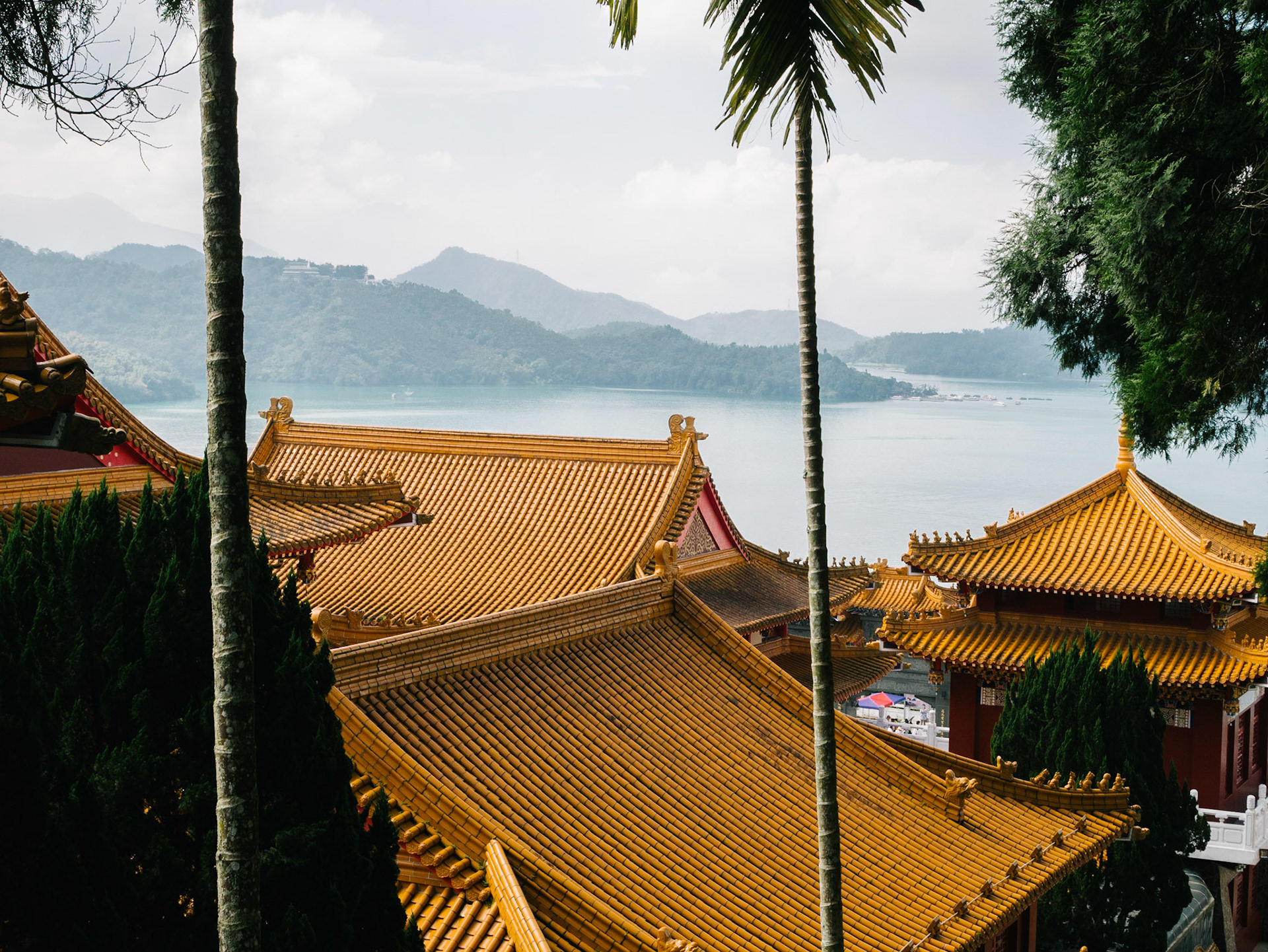 Temple du tigre à Sun Moon Lake