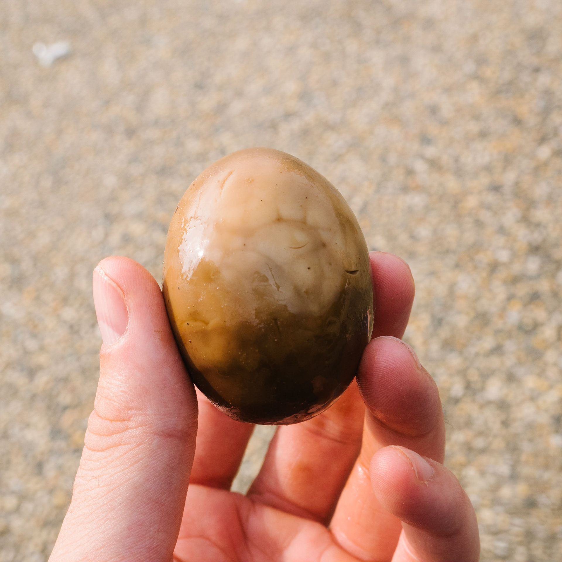 Un grand classique local, on en trouve à tous les coins de rues en train de mijoter.