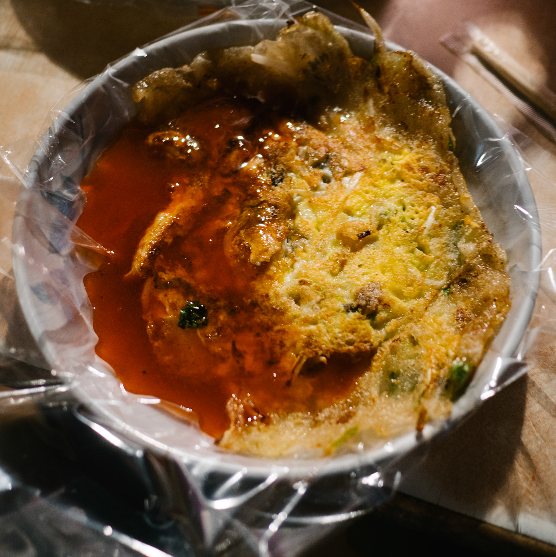 La fameuse omelette aux huitres de Tainan !